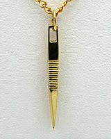 Gouden ketting hanger pincet