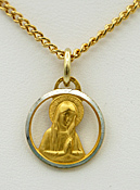 Onze Lieve Vrouw van Lourdes medaille