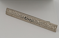Dasschuif / dasklem  zilver design model